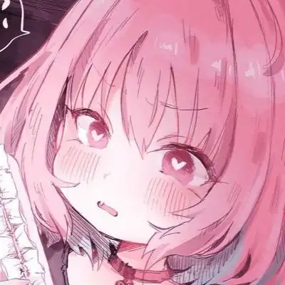 女生粉色系卡通可爱头像|万事浮现_卡通动漫头像_我要个性网