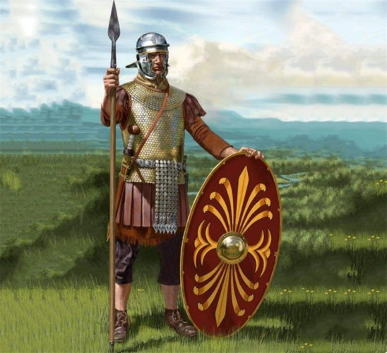 冷兵器时代的最大主角古罗马士兵的防护装备