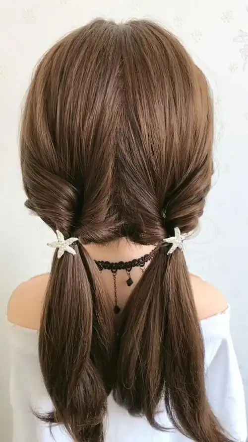 学霸女孩子都喜欢这样扎头发,非常的清纯可爱