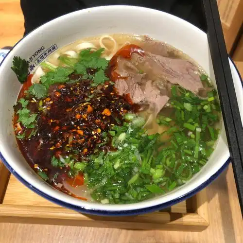 汤汁好正的兰州牛肉面