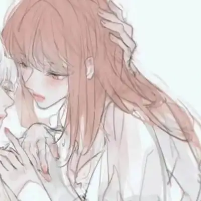 抖音情头动漫一男一女很火好看图片90张_情侣动漫头像_头像屋