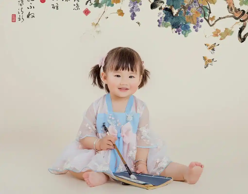 漯河儿童摄影 #骗你生女儿 #茵美亲子摄影# - 抖音