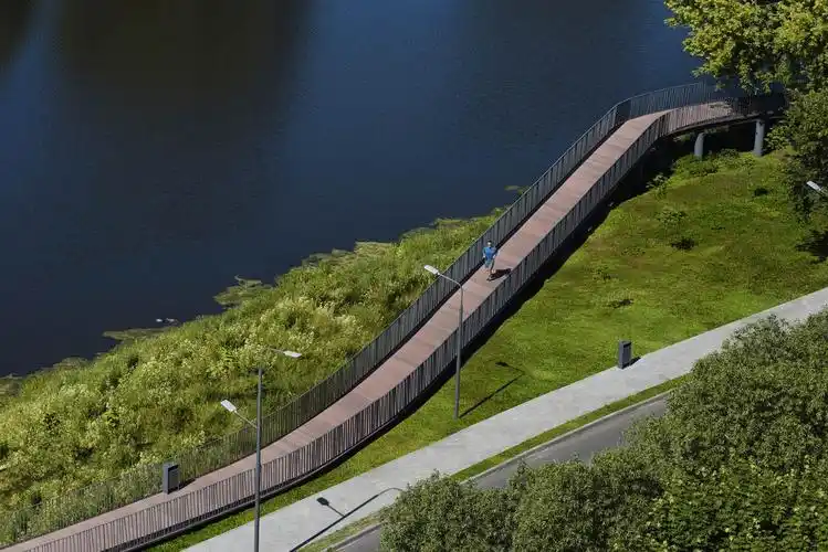 zhukovsky堤岸景观,俄罗斯 / basis architectural bureau