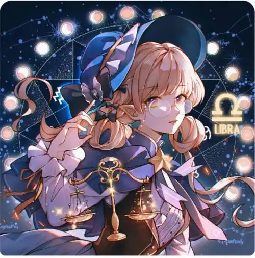 星座动漫女头像