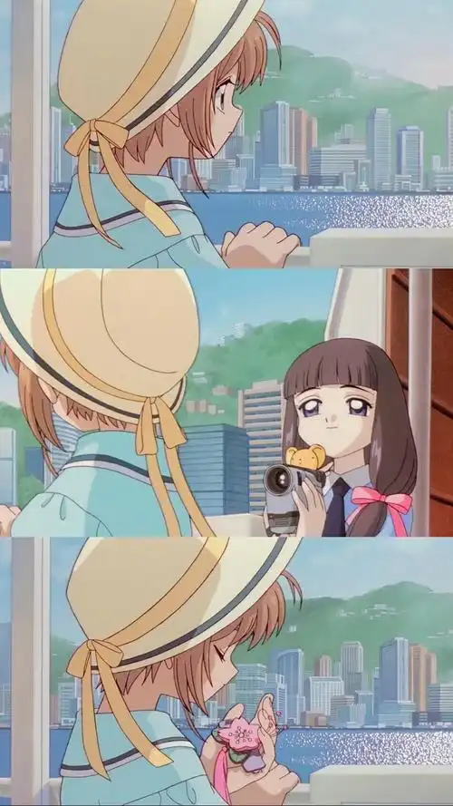 魔卡少女樱拼接壁纸