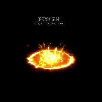 游戏技能特效序列帧序列图素材动画png火焰狼刀光轮tx132淘宝网