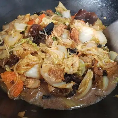 大白菜五花肉炖粉条,热乎乎简单营养炖菜