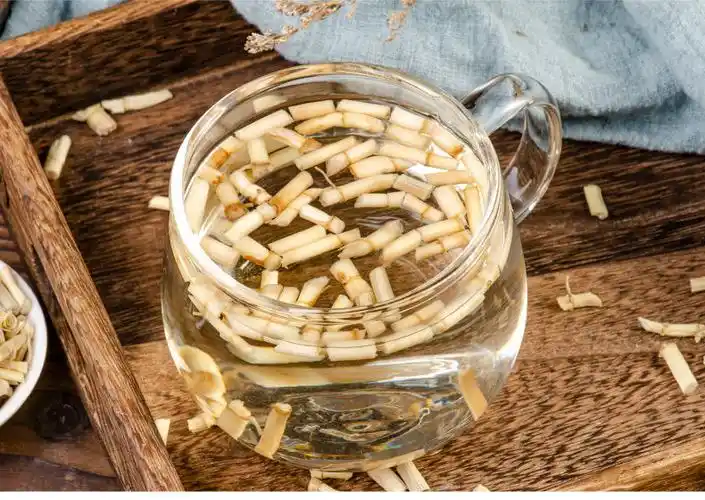 有仁堂白茅根茶500g克白毛根中草药材粉芦根竹蔗水甜草根坚草跟干品