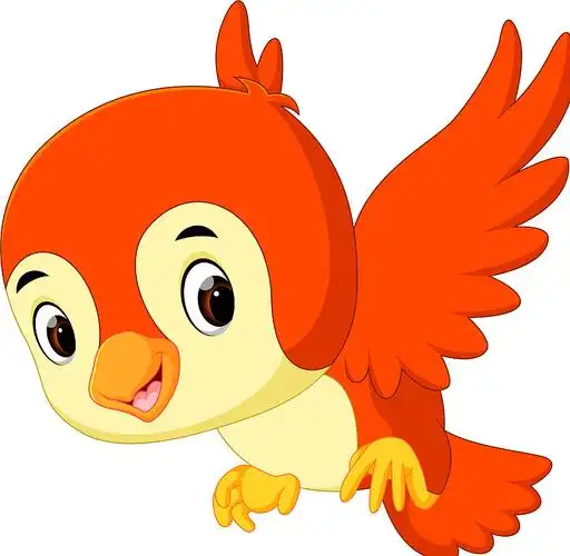 卡通可爱的鸟图片