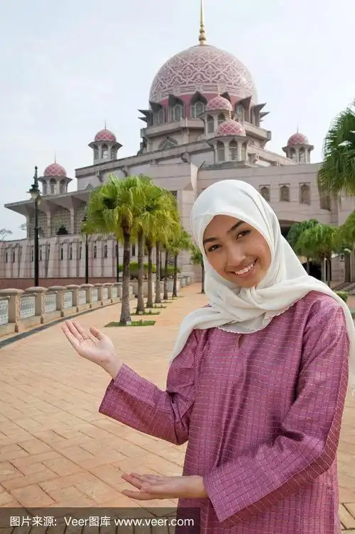 马来人女士的摄影