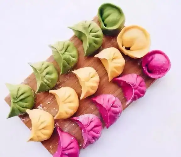 彩色水饺,好吃又营养!老人孩子都喜欢