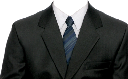 一寸证件照西装图片-上半身西装一寸证件照合成模板下载_懒人图库