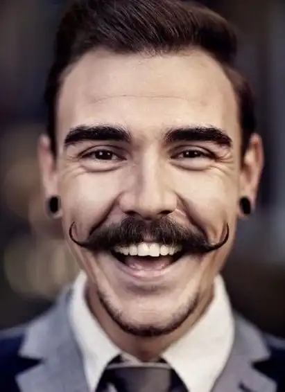 汪涵从小鲜肉变智慧男神,张震成魅力大叔,八字胡有多大魅力?