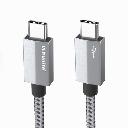 ultunite双头typec数据线pd100w快充线5a充电器线笔记本电脑macbook