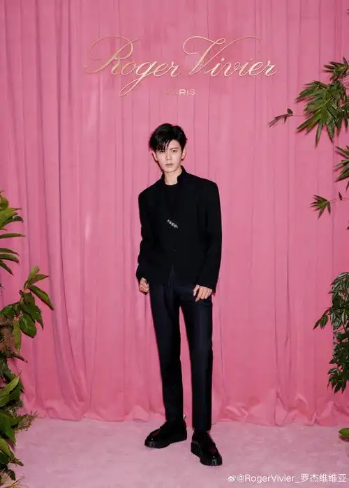 rv璀璨之夜##rogervivier品牌代言人任嘉伦##leselementsvivier