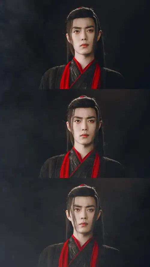 一眼万年的红衣角色#xz#肖战#肖战在《陈情令》中的红衣造型真的超级