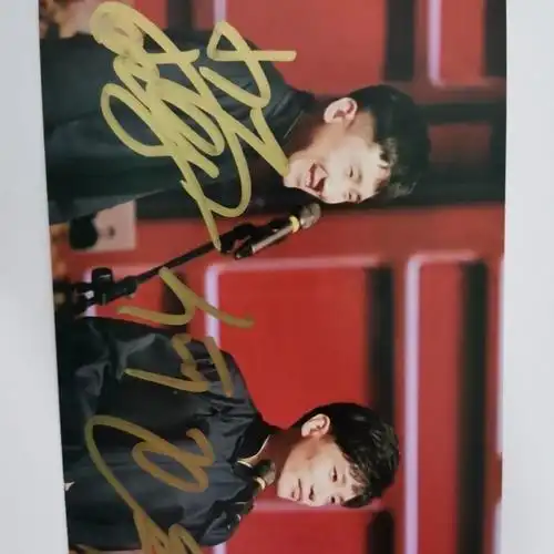 德云社尚九熙何九华签名照尚九熙何九华签名保真无印刷周边19