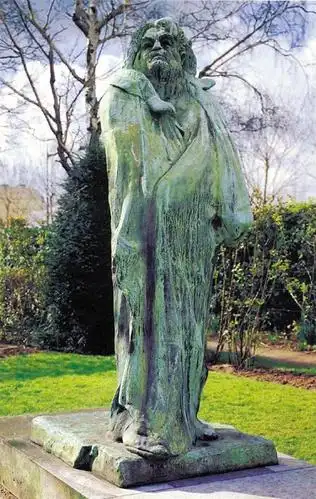 罗丹的雕塑《巴尔扎克像》,西方雕塑史上一件划时代的伟大作品