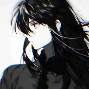 帅气黑白动漫男头,氛围感满满的黑白系动漫男头(8张),动漫_刻爱头像网