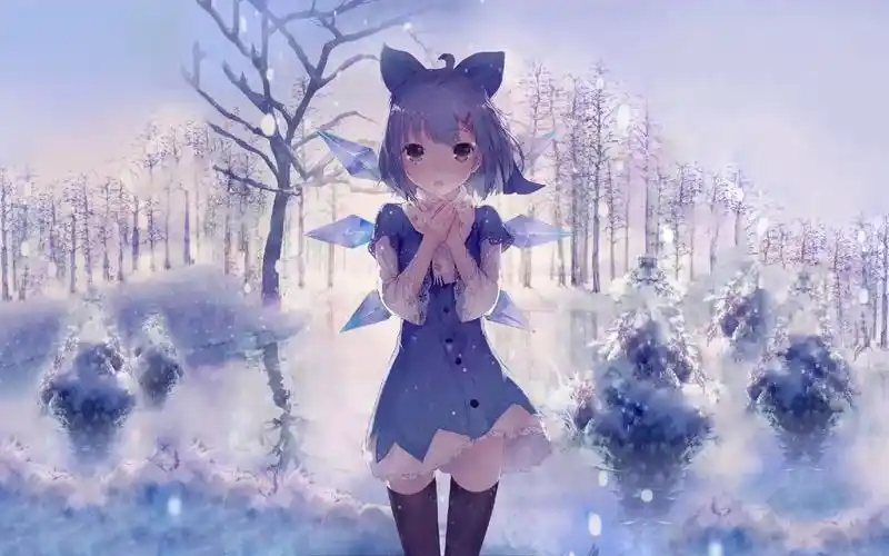 雪解琪露诺-2k动态电脑壁纸