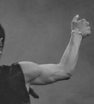 华晨宇肌肉线条大赏~别看花花瘦归瘦,哎,有肌肉,壮硕的胸肌和好看的