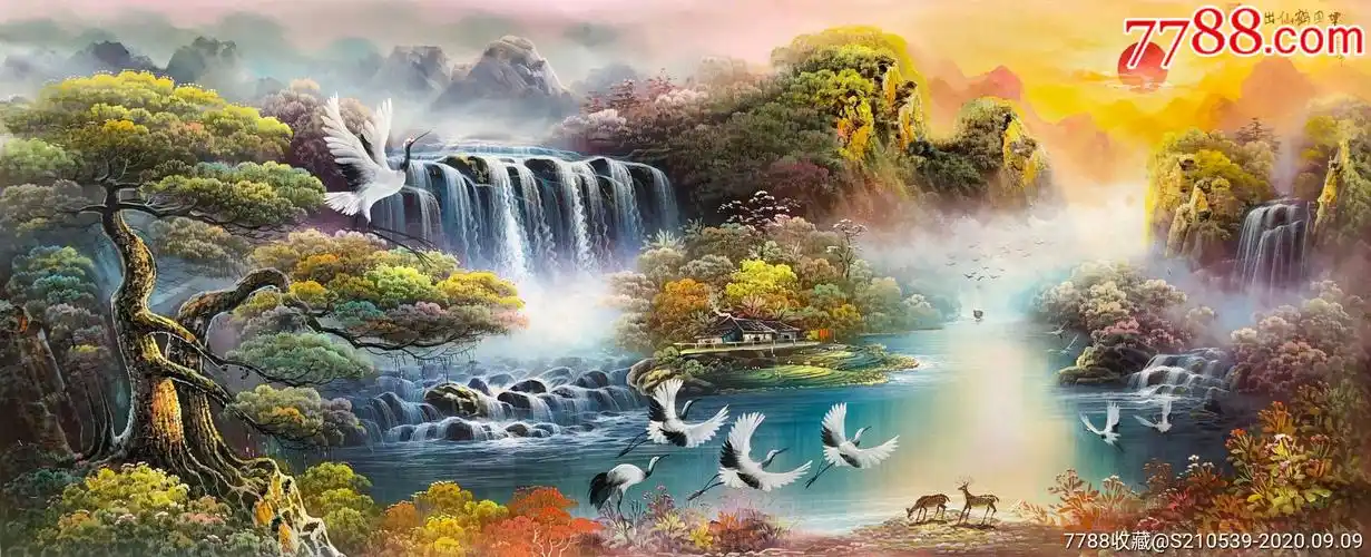 随缘书画◆谭其明老师油画作品欣赏,支持合影定制.