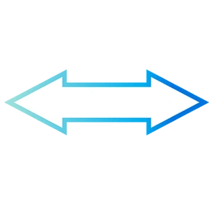 左右的拉伸方向箭头