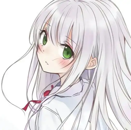 高质纯情二次元女生动漫头像(18)_唯美图片