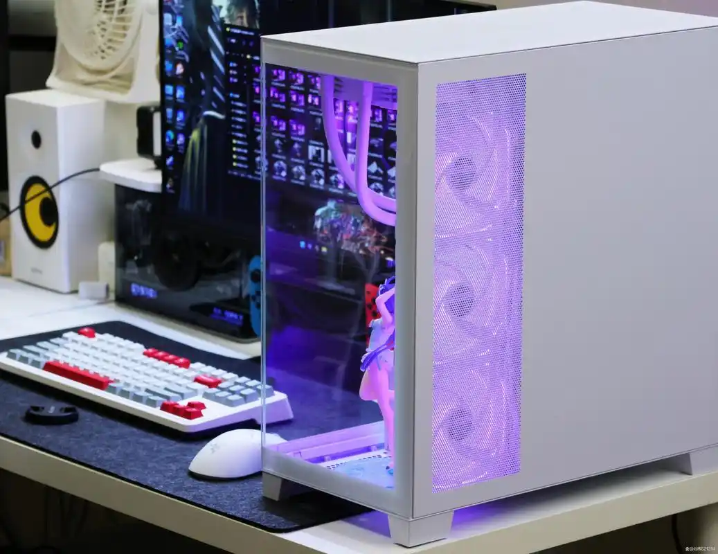 可以放手办的机箱-先马新境界机箱全白色12600k 3070装机方案分享