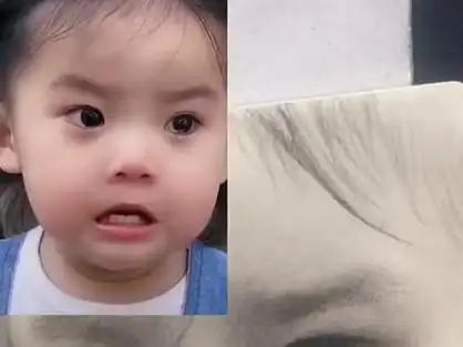 网友:最终还是一个人扛下了所有#宝宝 #画画#素描@抖音小助手