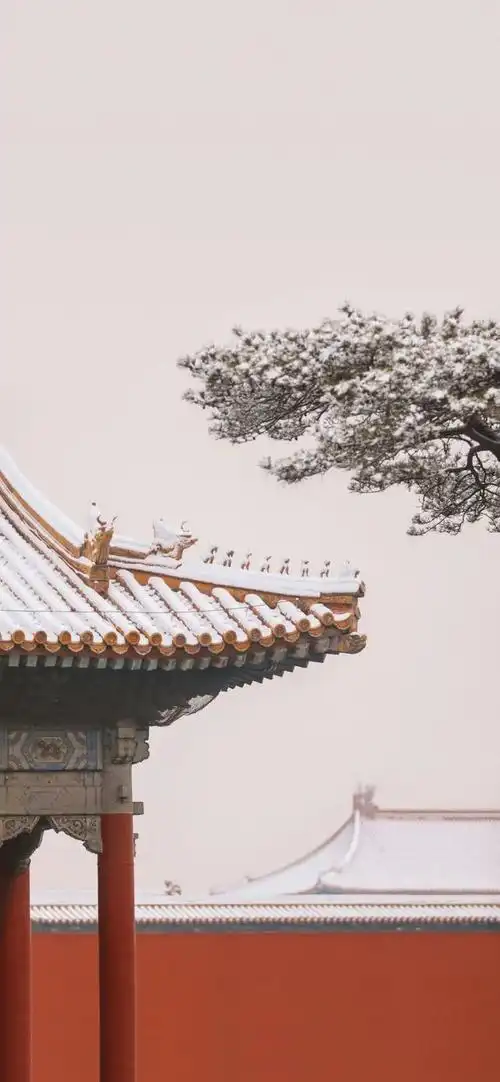宝藏壁纸|故宫雪景系列壁纸