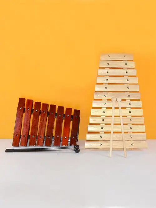 打击乐器木琴专业小钟幼儿园铝片小学生儿童八音铝板敲琴