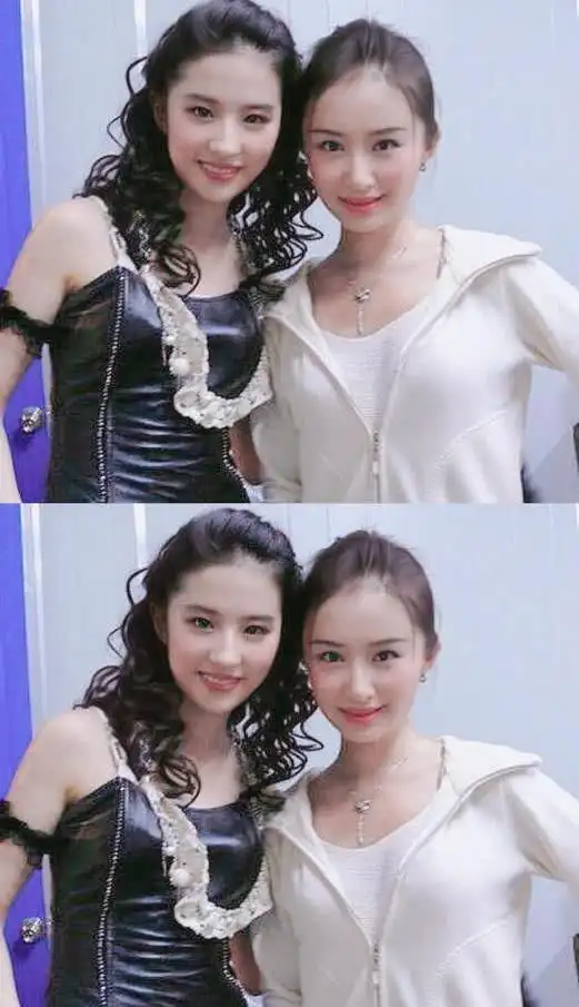 34岁女星刘亦菲与舒畅再聚,贴脸合照,十八年闺蜜情不变