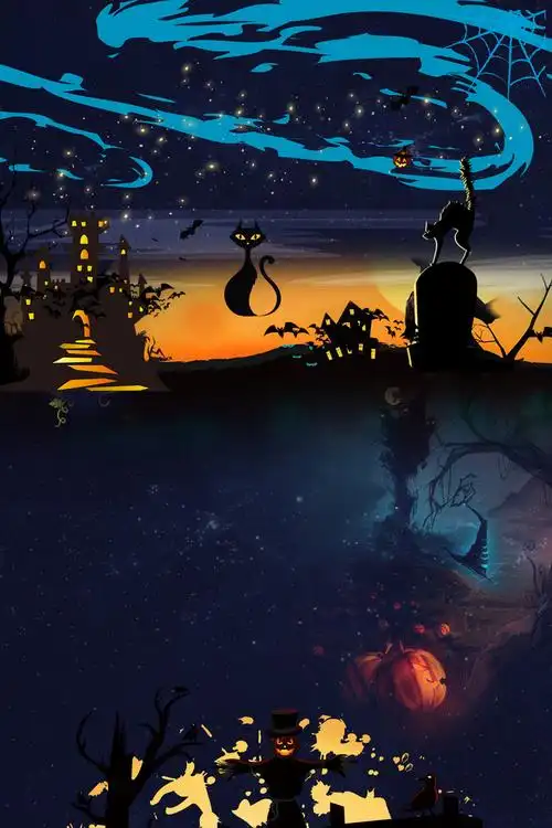 恐怖万圣节派对海报