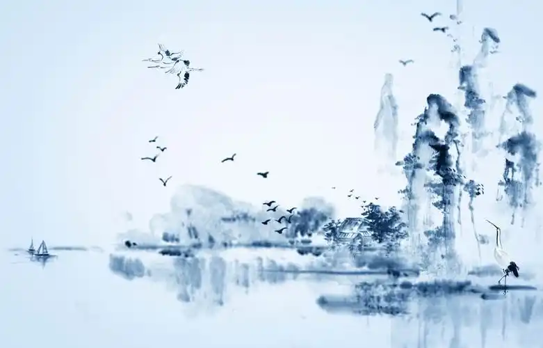 中国艺术水墨画高清壁纸合集