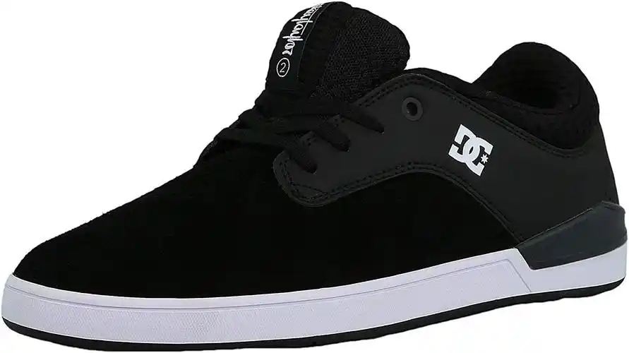 dc 男式 mikey taylor 2及踝麂皮滑板鞋