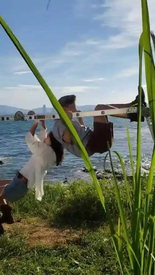 这样的照片拍出来好神奇呀竟然还可以倒过来看