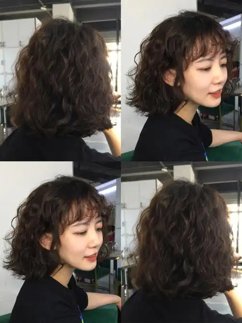 青岛烫发 法式烫 水波纹烫发 慵懒复古卷发 中长发短发烫发  细软塌硬