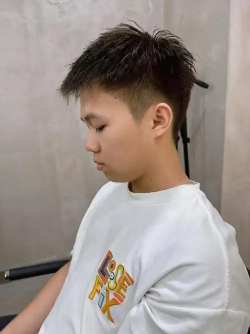 男孩子的个性发型