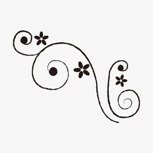 简单线条图案免抠素材免费下载_觅元素51yuansu.com