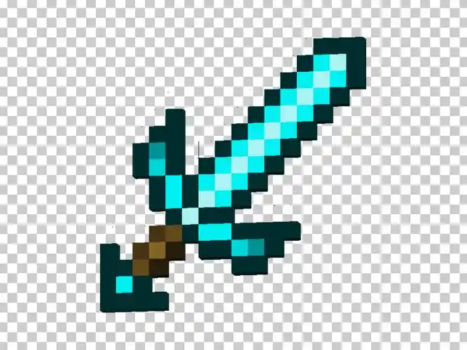 钻石剑透明diamondswordtransparent