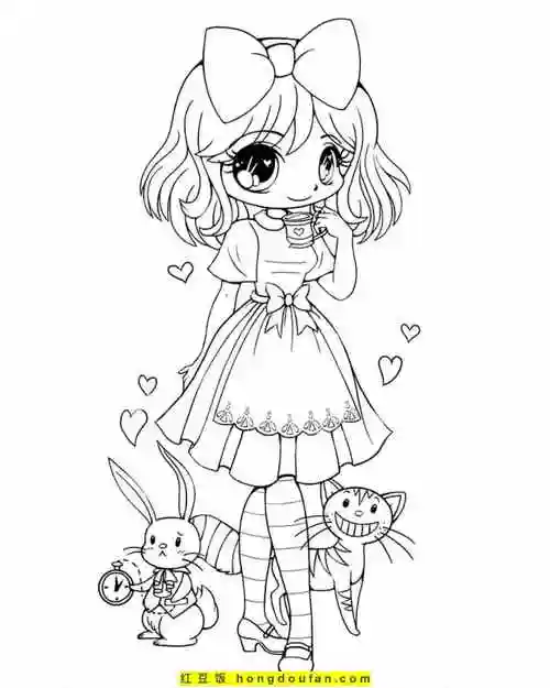 标签q版,二次元,公主,公主涂色,卡通,变装娃娃,可爱,少女,少女漫画,有