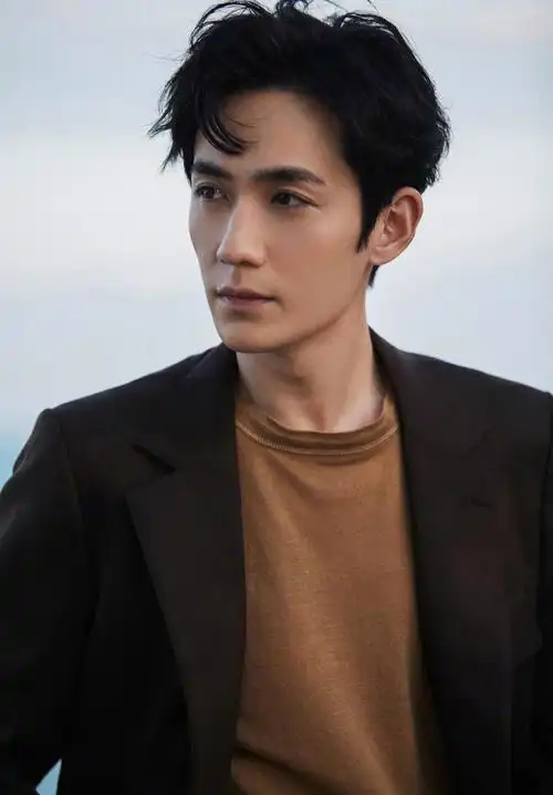 俊朗帅气朱一龙个性西装写真