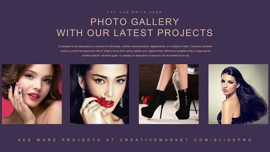 高端精美时尚杂志奢侈品宣传画册ppt模板