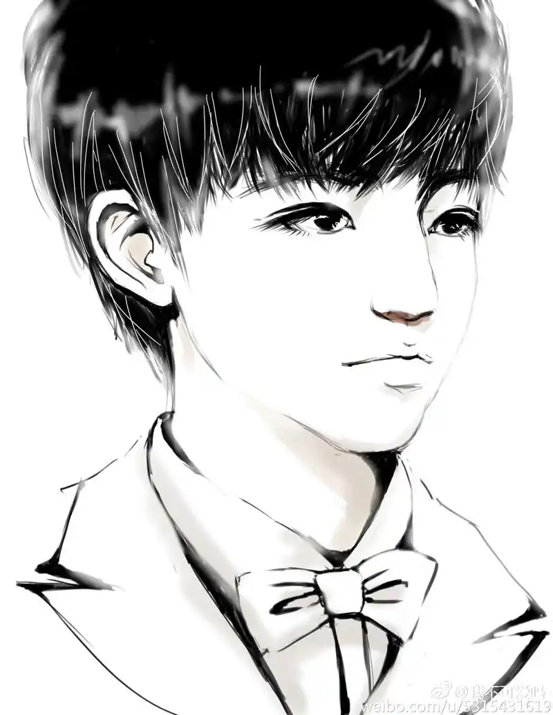 tfboys 王俊凯 饭绘