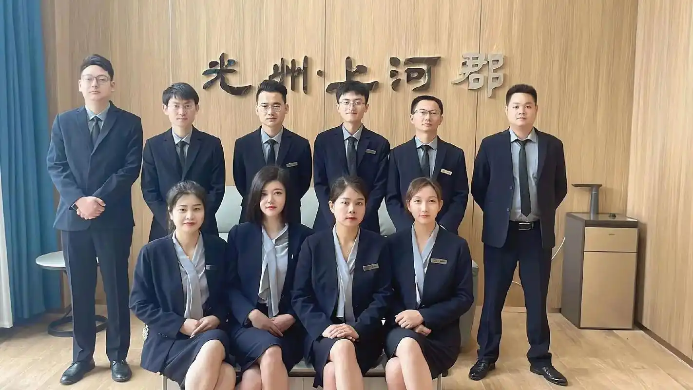 房地产销售日常 #团队精神风采展示 #售楼部小姐姐 #服务 - 抖音