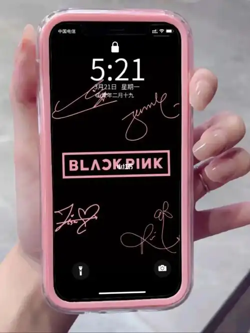 blackpink签名壁纸