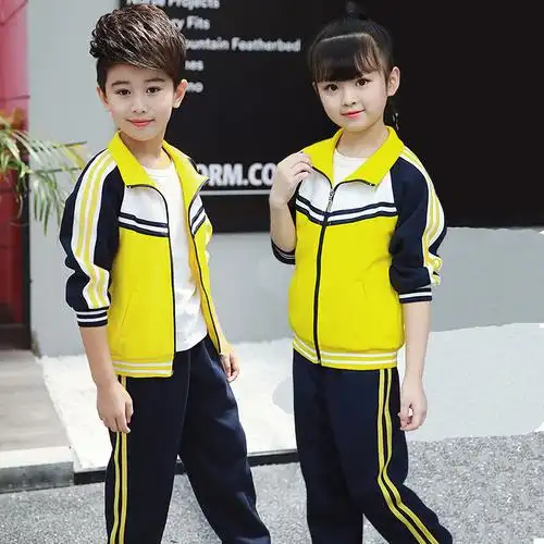 《新款幼儿园园服春秋装运动套装秋冬装老师小学生校服春季班jjqcpljs