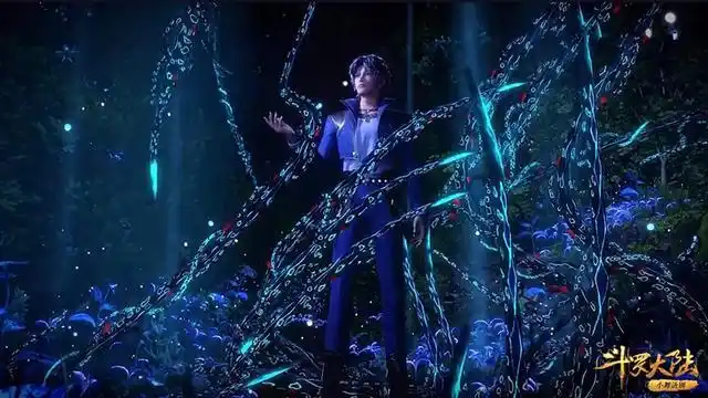 原创斗罗112集,蓝银皇唐三正式登场,第五魂环的颜色与众不同