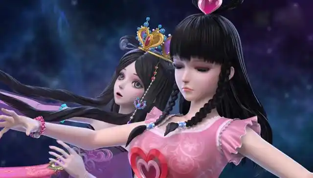 女主王默迎来黑化形象,邪恶的火焰眸和脸上的纹路太像吸血鬼了